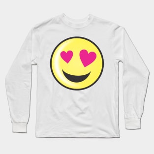 Emoticon In love Long Sleeve T-Shirt